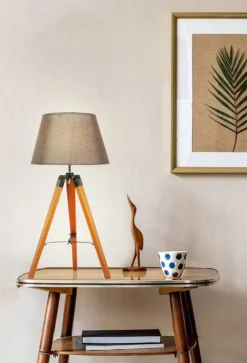 Oświetlenie Sypialni|Oświetlenie Salonu>Candellux Lighting Lampa stołowa brązowa Lugano