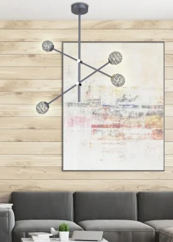 Oświetlenie Sypialni|Oświetlenie Salonu></noscript>Apeti LAMPA SUFITOWA PAKSOS 6xG9 LED CZARNY