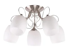 Oświetlenie Przedpokoju|Oświetlenie Sypialni>Candellux Lighting Lampa sufitowa chromowa Amba 5x40W