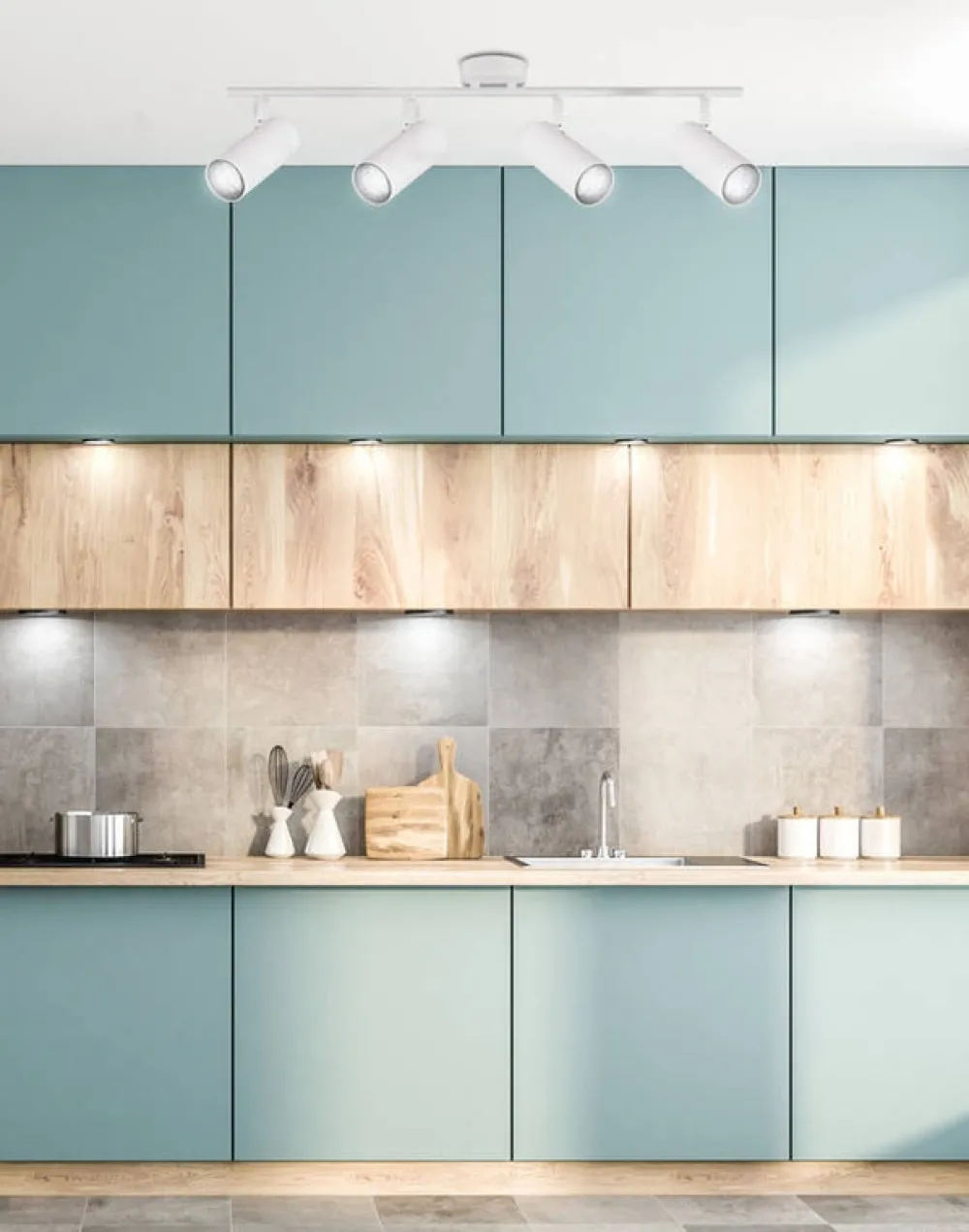 Oświetlenie Przedpokoju|Oświetlenie Jadalni>Candellux Lighting Lampa sufitowa Colly biała 4xGU10