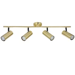 Lampy Sufitowe|Oświetlenie Przedpokoju>Candellux Lighting Lampa sufitowa Colly listwa czteropunktowa 4x15W