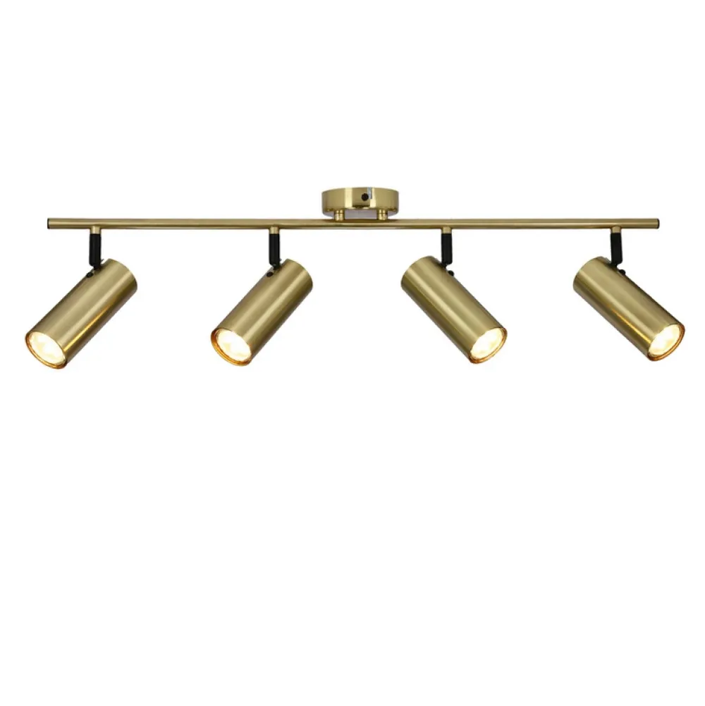 Lampy Sufitowe|Oświetlenie Przedpokoju>Candellux Lighting Lampa sufitowa Colly listwa czteropunktowa 4x15W