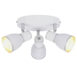 Oświetlenie Przedpokoju|Oświetlenie Jadalni></noscript>Candellux Lighting LAMPA SUFITOWA FIDO PLAFON E14 BIAŁY+CHROM