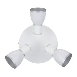 Oświetlenie Przedpokoju|Oświetlenie Jadalni></noscript>Candellux Lighting LAMPA SUFITOWA FIDO PLAFON E14 BIAŁY+CHROM