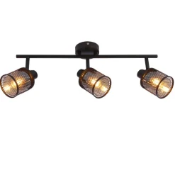 Oświetlenie Przedpokoju|Oświetlenie Jadalni>Candellux Lighting Lampa sufitowa kawowe złoto klosz bursztyn 3xE14 Canabera