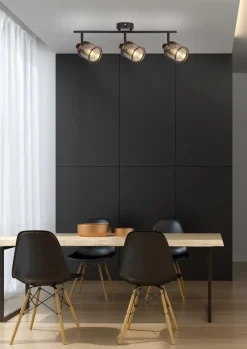 Oświetlenie Przedpokoju|Oświetlenie Jadalni></noscript>Candellux Lighting Lampa sufitowa kawowe złoto klosz bursztyn 3xE14 Canabera