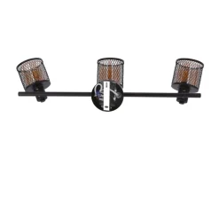 Oświetlenie Przedpokoju|Oświetlenie Jadalni></noscript>Candellux Lighting Lampa sufitowa kawowe złoto klosz bursztyn 3xE14 Canabera