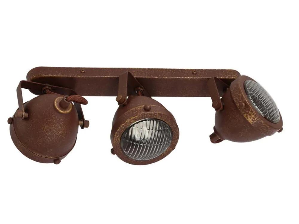 Oświetlenie Przedpokoju|Oświetlenie Jadalni>Candellux Lighting Lampa sufitowa listwa rdzawa 3x40W GU10 Frodo