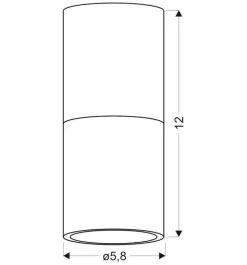 Oświetlenie Przedpokoju|Oświetlenie Jadalni></noscript>Candellux Lighting Lampa sufitowa natynkowa Tuba czarny drewno GU10