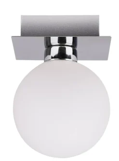 Oświetlenie Przedpokoju|Oświetlenie Salonu>Candellux Lighting Lampa sufitowa Oden biały klosz kula