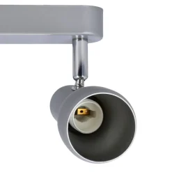 Oświetlenie Pokoju Dziecięcego|Oświetlenie Sypialni>Candellux Lighting Lampa sufitowa Picardo listwa srebrna 2x40W