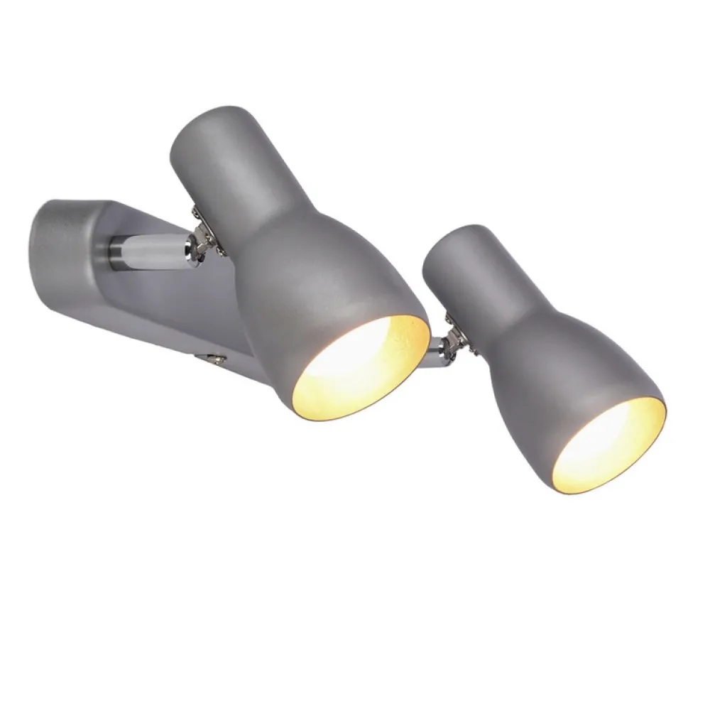 Oświetlenie Pokoju Dziecięcego|Oświetlenie Sypialni>Candellux Lighting Lampa sufitowa Picardo listwa srebrna 2x40W