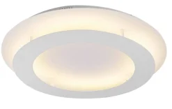 Oświetlenie Przedpokoju|Oświetlenie Łazienki>Candellux Lighting Lampa sufitowa plafon biały 50cm LED Merle