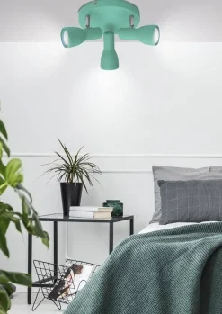Oświetlenie Pokoju Dziecięcego|Oświetlenie Sypialni>Candellux Lighting Lampa sufitowa plafon miętowy regulowany Picardo