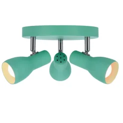 Oświetlenie Pokoju Dziecięcego|Oświetlenie Sypialni>Candellux Lighting Lampa sufitowa plafon miętowy regulowany Picardo