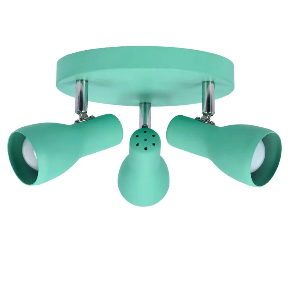 Oświetlenie Pokoju Dziecięcego|Oświetlenie Sypialni>Candellux Lighting Lampa sufitowa plafon miętowy regulowany Picardo