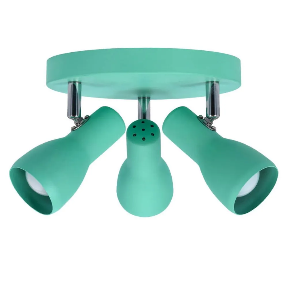 Oświetlenie Pokoju Dziecięcego|Oświetlenie Sypialni>Candellux Lighting Lampa sufitowa plafon miętowy regulowany Picardo