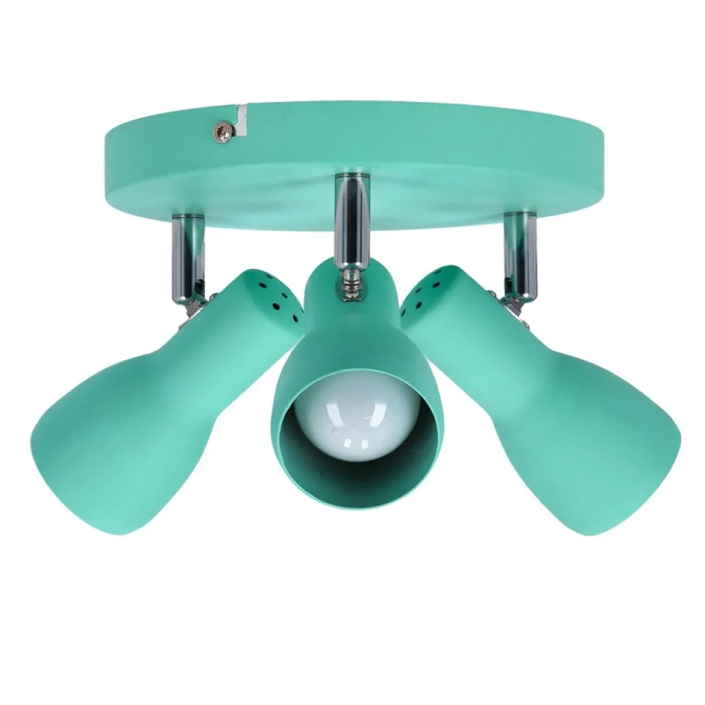 Oświetlenie Pokoju Dziecięcego|Oświetlenie Sypialni>Candellux Lighting Lampa sufitowa plafon miętowy regulowany Picardo