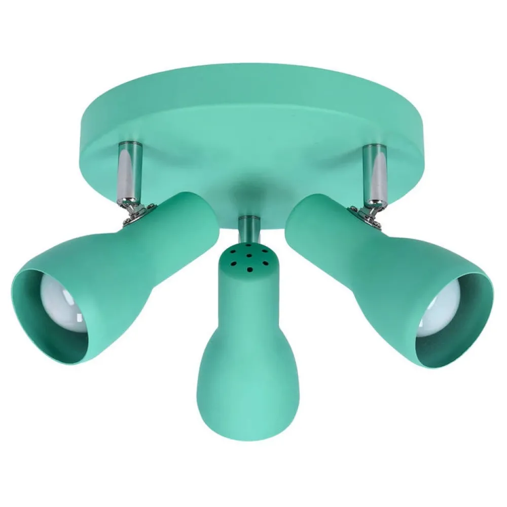 Oświetlenie Pokoju Dziecięcego|Oświetlenie Sypialni>Candellux Lighting Lampa sufitowa plafon miętowy regulowany Picardo