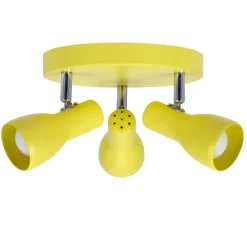 Oświetlenie Pokoju Dziecięcego|Oświetlenie Sypialni>Candellux Lighting Lampa sufitowa plafon musztardowy regulowany 3xE14 Picardo