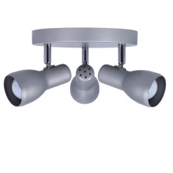 Oświetlenie Pokoju Dziecięcego|Oświetlenie Sypialni></noscript>Candellux Lighting Lampa sufitowa plafon srebrny regulowany Picardo