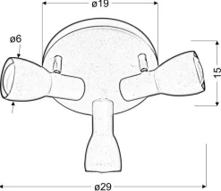 Oświetlenie Pokoju Dziecięcego|Oświetlenie Sypialni></noscript>Candellux Lighting Lampa sufitowa plafon srebrny regulowany Picardo