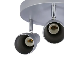 Oświetlenie Pokoju Dziecięcego|Oświetlenie Sypialni></noscript>Candellux Lighting Lampa sufitowa plafon srebrny regulowany Picardo