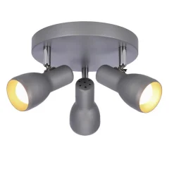 Oświetlenie Pokoju Dziecięcego|Oświetlenie Sypialni></noscript>Candellux Lighting Lampa sufitowa plafon srebrny regulowany Picardo