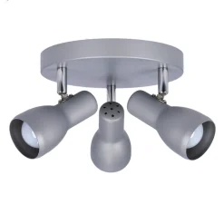 Oświetlenie Pokoju Dziecięcego|Oświetlenie Sypialni></noscript>Candellux Lighting Lampa sufitowa plafon srebrny regulowany Picardo