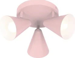 Oświetlenie Pokoju Dziecięcego|Lampy Sufitowe>Candellux Lighting Lampa sufitowa plafon 3X40W E14 jasny róż AMOR
