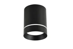 Oświetlenie Przedpokoju|Oświetlenie Jadalni>Candellux Lighting Lampa sufitowa Tuba czarna oprawa GU10 15W