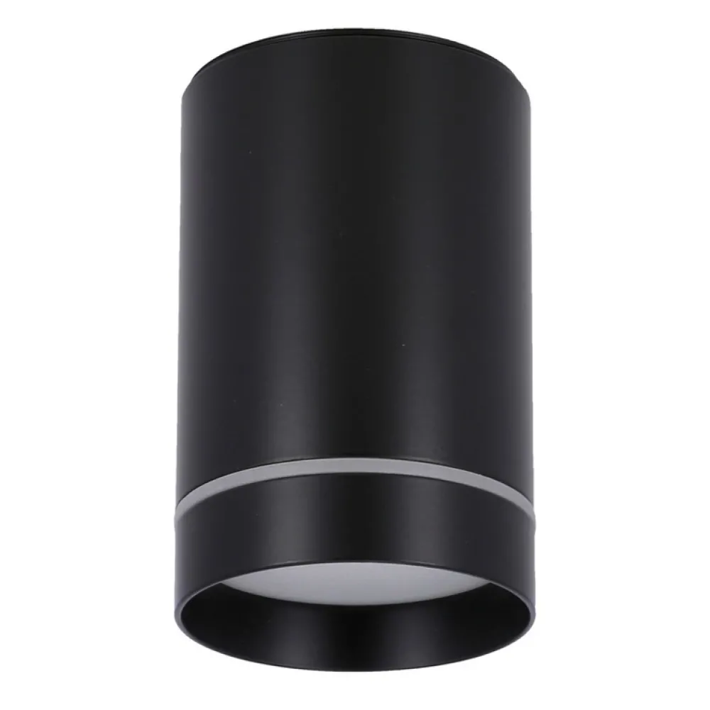 Oświetlenie Przedpokoju|Oświetlenie Jadalni>Candellux Lighting Lampa sufitowa Tuba czarna oprawa GU10 15W