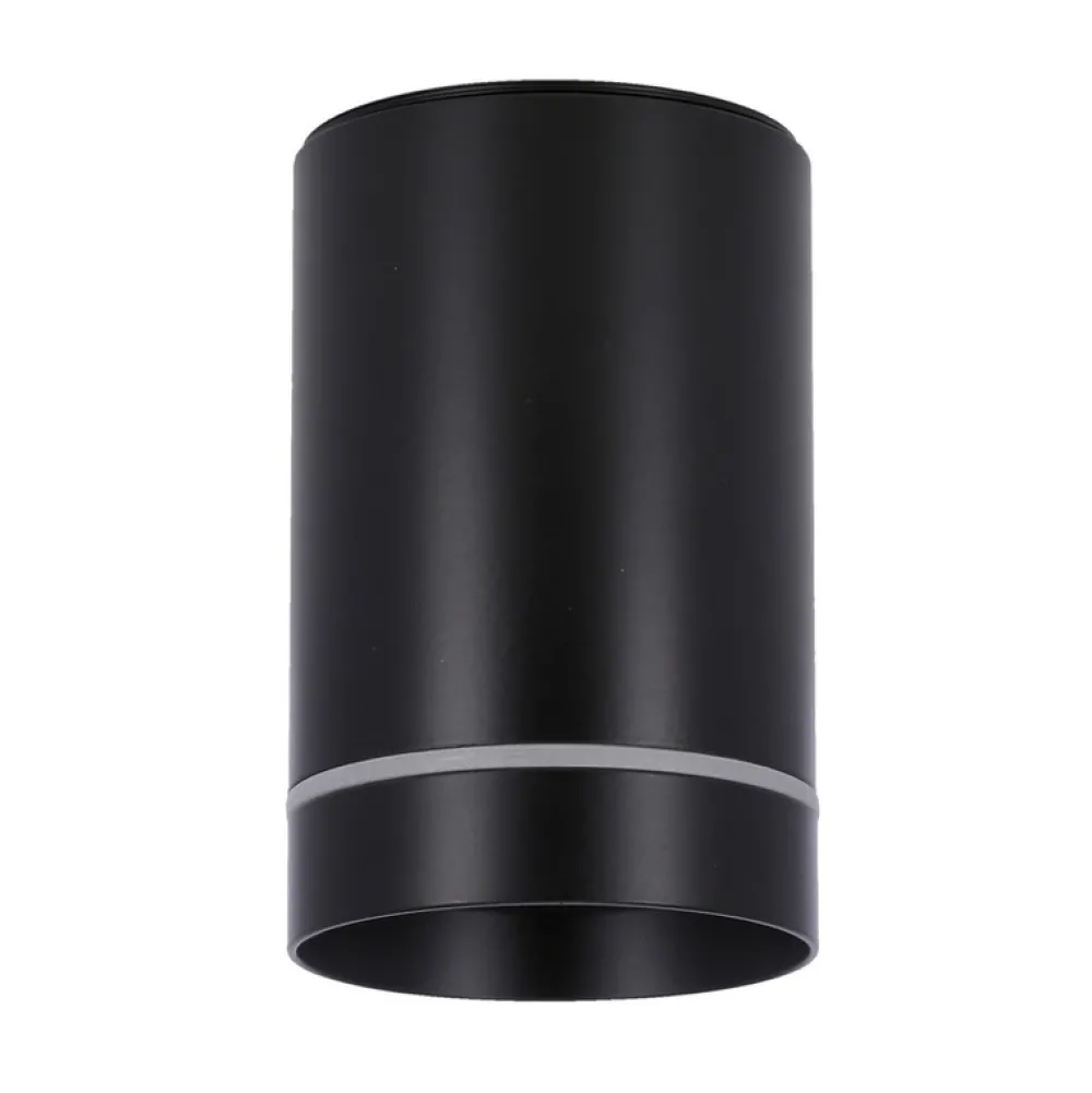 Oświetlenie Przedpokoju|Oświetlenie Jadalni>Candellux Lighting Lampa sufitowa Tuba czarna oprawa GU10 15W