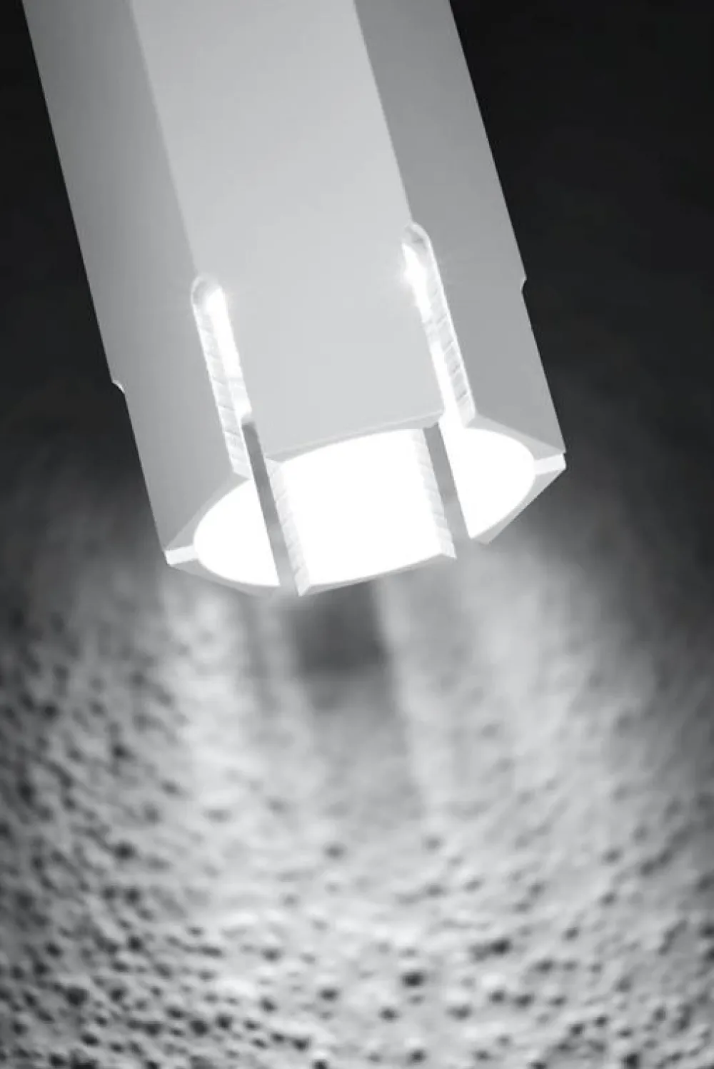 Oświetlenie Przedpokoju|Oświetlenie Sypialni>Candellux Lighting Lampa sufitowa Tuba sześciokątna biała 12 cm