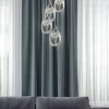 Lampy Wiszące|Oświetlenie Przedpokoju>Candellux Lighting Lampa sufitowa wisząca chromowa talerz 5x60W Marina