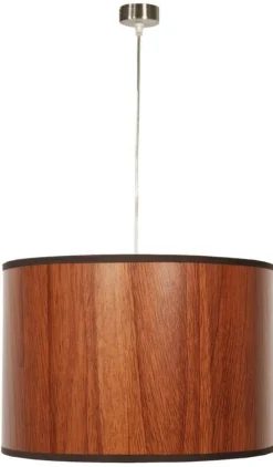 Oświetlenie Pokoju Dziecięcego|Oświetlenie Sypialni>Candellux Lighting LAMPA SUFITOWA WISZĄCA TIMBER E27 DĄB 30X20