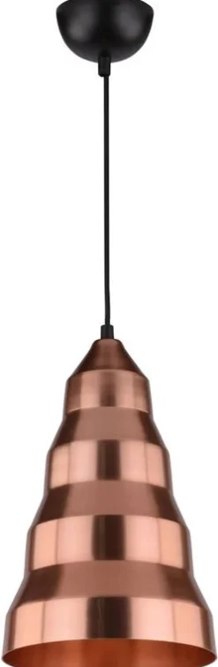 Oświetlenie Przedpokoju|Oświetlenie Jadalni>Candellux Lighting LAMPA SUFITOWA WISZĄCA VESUVIO E27 MIEDZIANY