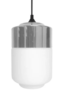 Oświetlenie Sypialni|Oświetlenie Salonu>Candellux Lighting Lampa sufitowa wisząca 1xE27 biały/chrom MASALA