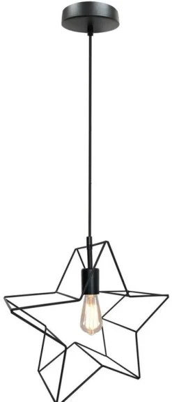 Oświetlenie Przedpokoju|Oświetlenie Jadalni>Candellux Lighting Lampa sufitowa wisząca 1X60W E27 GWIAZDKA