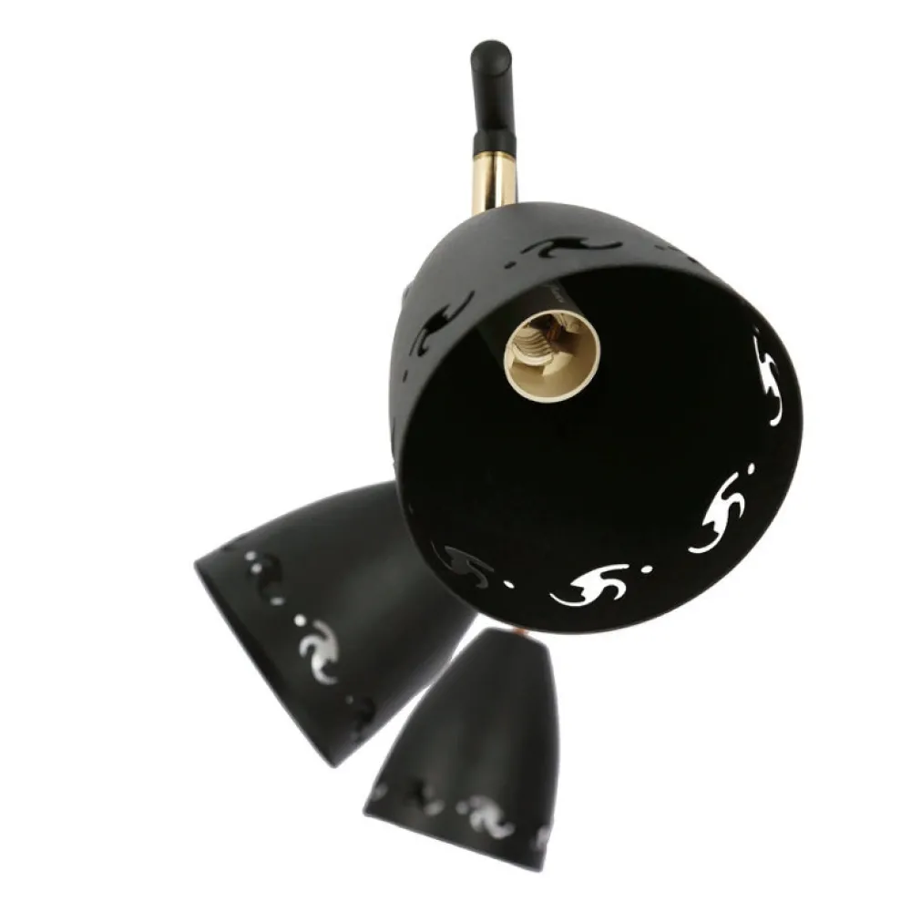 Oświetlenie Przedpokoju|Oświetlenie Jadalni>Candellux Lighting Lampa sufitowa 3xE14 70cm COTY LISTWA CZARNY