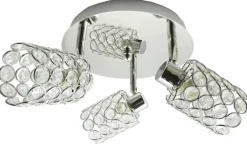 Oświetlenie Przedpokoju|Oświetlenie Jadalni>Candellux Lighting LAMPA SUFITOWA YORKY PLAFON G9 CHROM