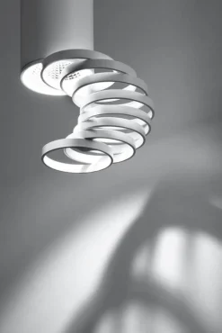 Oświetlenie Przedpokoju|Oświetlenie Jadalni>Candellux Lighting Lampa Tuba biała z regulowanymi pierścieniami 50W GU10