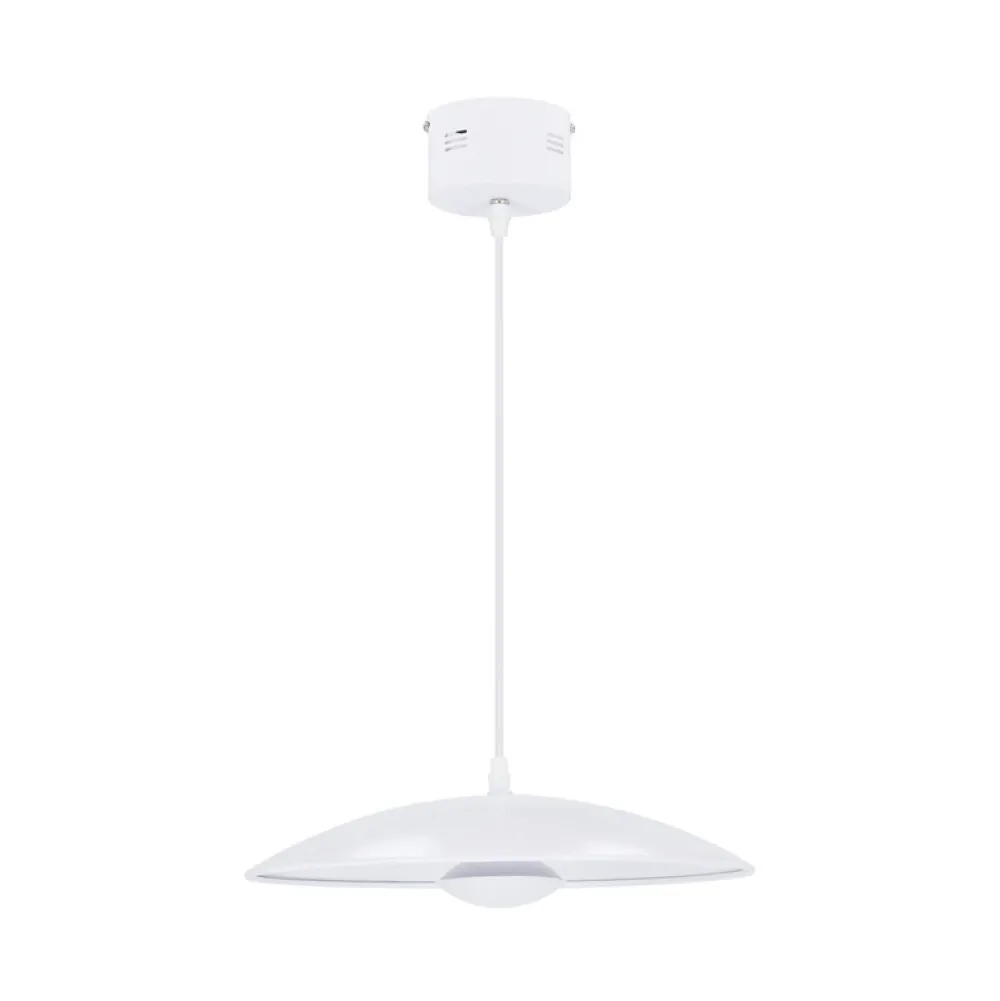 Oświetlenie Przedpokoju|Oświetlenie Jadalni>Ledea Lampa wisząca biała LED 34cm Lund