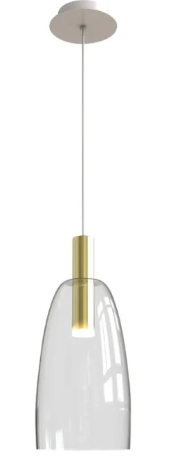 Oświetlenie Sypialni|Oświetlenie Kuchni>Ledea Lampa wisząca biało złota LED 5W Modena