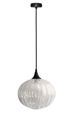 Oświetlenie Jadalni|Oświetlenie Kuchni>Ledea Lampa wisząca czarna 24 cm Exeter