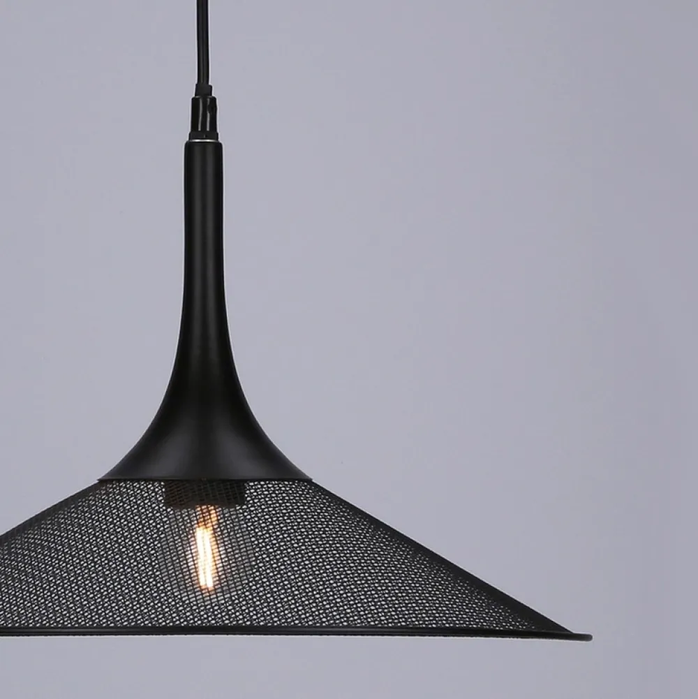 Oświetlenie Jadalni|Oświetlenie Kuchni>Ledea Lampa wisząca czarna 36cm Kiruna M