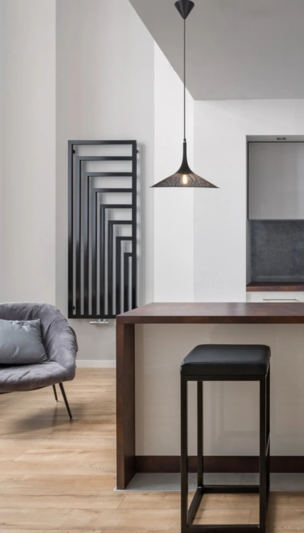 Oświetlenie Jadalni|Oświetlenie Kuchni>Ledea Lampa wisząca czarna 36cm Kiruna M