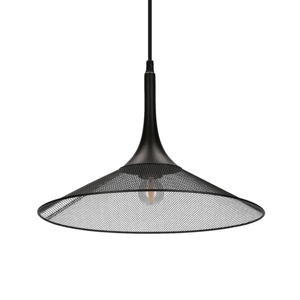 Oświetlenie Jadalni|Oświetlenie Kuchni>Ledea Lampa wisząca czarna 36cm Kiruna M