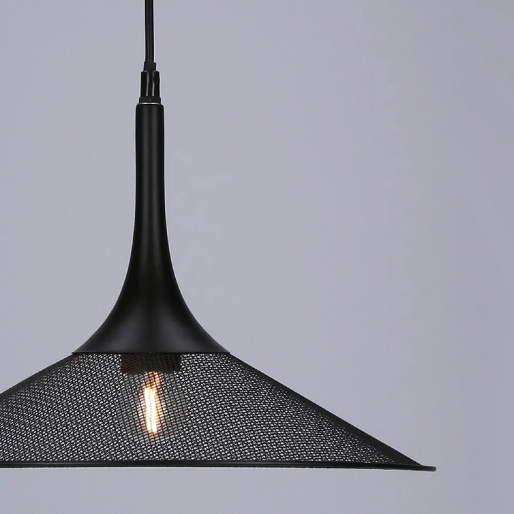 Oświetlenie Jadalni|Oświetlenie Kuchni>Ledea Lampa wisząca czarna 36cm Kiruna M