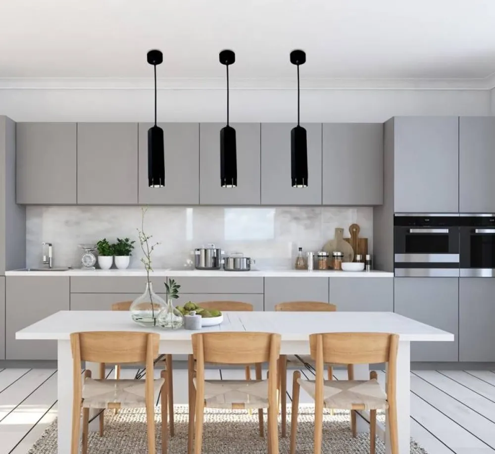 Lampy Wiszące|Oświetlenie Przedpokoju>Candellux Lighting Lampa wisząca czarna naświetlacz Tuba